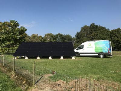 vrije veldopstelling natuma