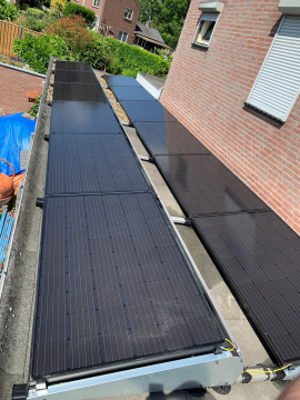 Zonnepanelen in Gennep