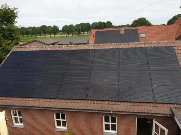 Zonnepanelen in Overloon