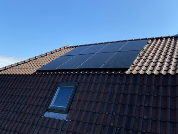 Zonnepanelen in Mill