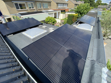 Zonnepanelen in Overloon