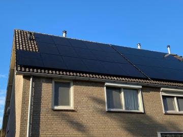 Zonnepanelen in Vierlingsbeek