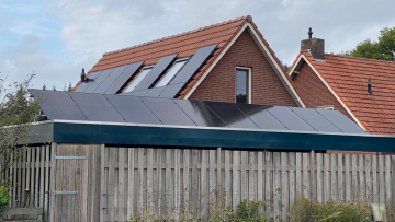 Zonnepanelen in Mook