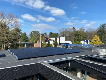 Zonnepanelen in Gennep