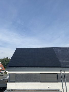 Zonnepanelen in Overloon