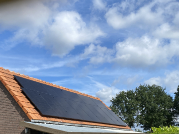 Zonnepanelen in Wilbertoord
