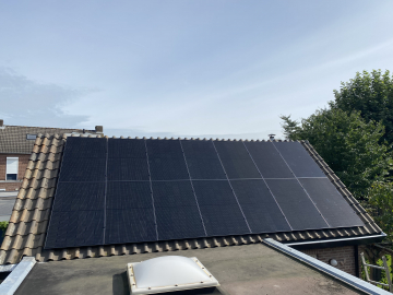 Zonnepanelen in Wilbertoord