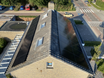 Zonnepanelen in Bergen