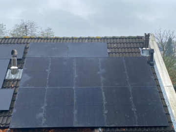 zonnepanelen in uden