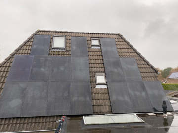 zonnepanelen in Overloon