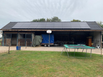 Zonnepanelen in Overloon