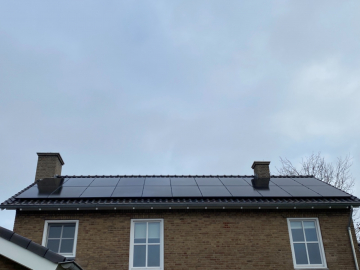 Zonnepanelen in Overloon