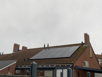 Zonnepanelen in Overloon