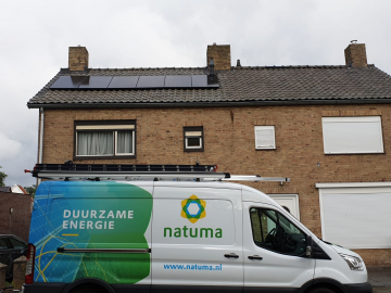 Zonnepanelen in Gennep