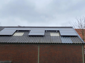 Zonnepanelen in Overloon