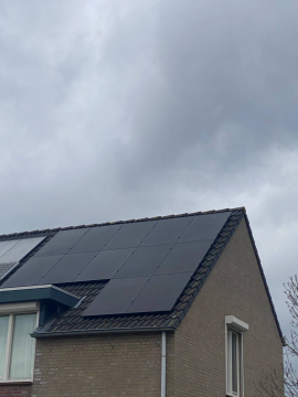 Zonnepanelen in Vierlingsbeek