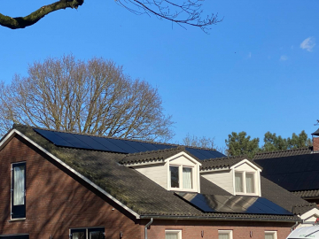 Zonnepanelen in Wilbertoord