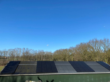 Zonnepanelen in Wilbertoord