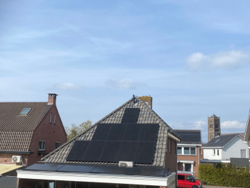 Zonnepanelen in Mill