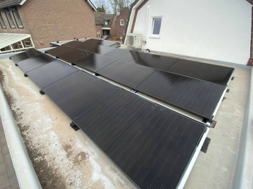 Zonnepanelen in Blitterwijck