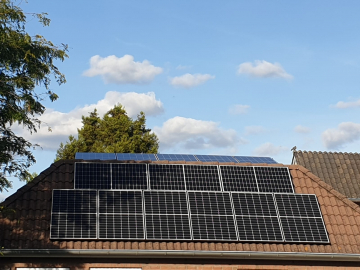 Zonnepanelen in Overloon