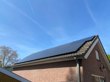 Zonnepanelen in Stevensbeek