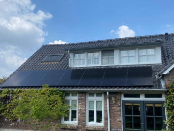 Zonnepanelen in meerlo