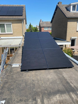 Zonnepanelen in Vierlingsbeek