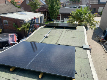 zonnepanelen in Well