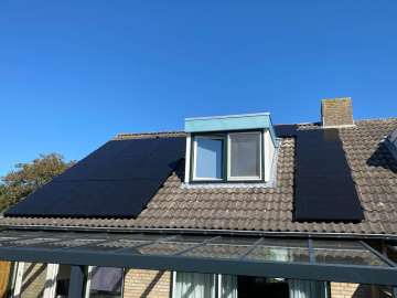 Zonnepanelen in Vierlingsbeek