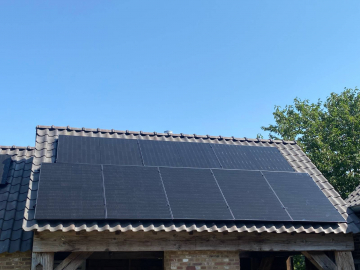Zonnepanelen in Ommel