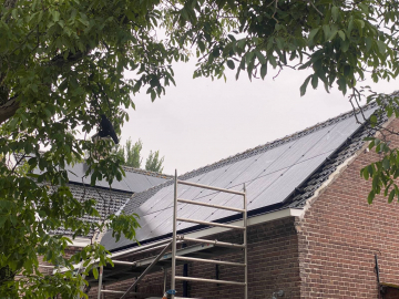 Zonnepanelen in Mill