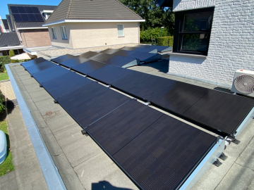 Zonnepanelen in Overloon