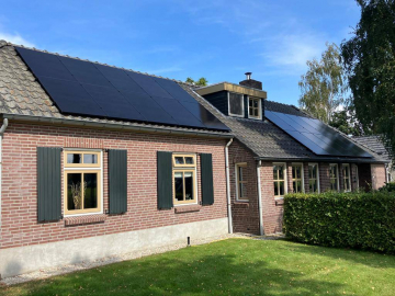 Zonnepanelen in Wanroy