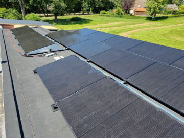 Zonnepanelen in Overloon