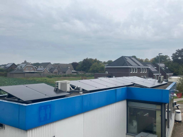 Zonnepanelen in Vredepeel