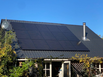 Zonnepanelen in Wilbertoord