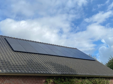 Zonnepanelen in westerbeek