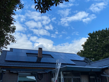 Zonnepanelen in Boekel