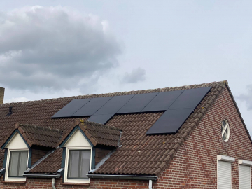Zonnepanelen in Overloon