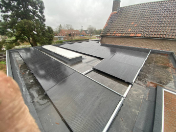 Zonnepanelen in Vierlingsbeek
