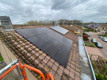 Zonnepanelen in Bergen