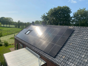 Zonnepanelen in Beers
