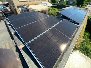 zonnepanelen in Vierlingsbeek
