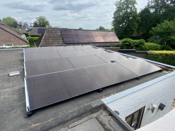 Zonnepanelen in Mill