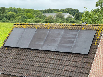 Zonnepanelen in Vierlingsbeek