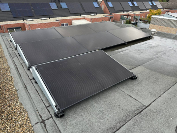 Zonnepanelen in Vierlingsbeek