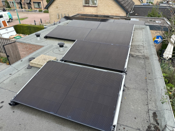 Zonnepanelen in Vierlingsbeek