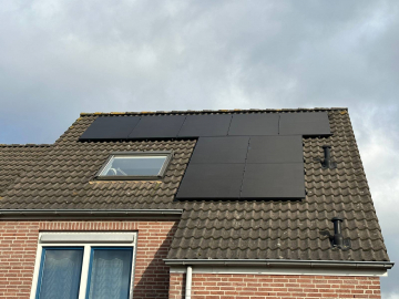 Zonnepanelen in Mook
