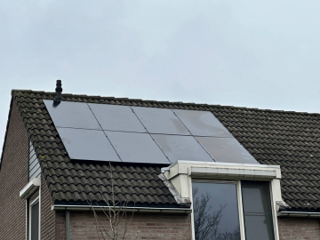 Zonnepanelen in Vierlingsbeek